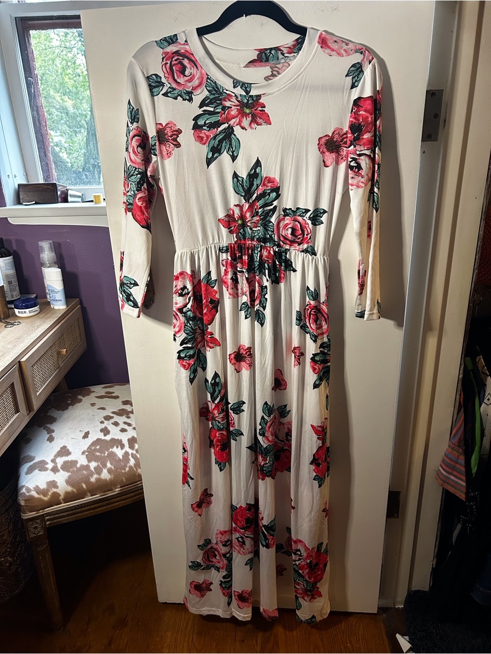 NWOT SHEIN Floral Maxi Dress